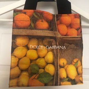 Limited Edition Dolce &Gabbana shopping tote